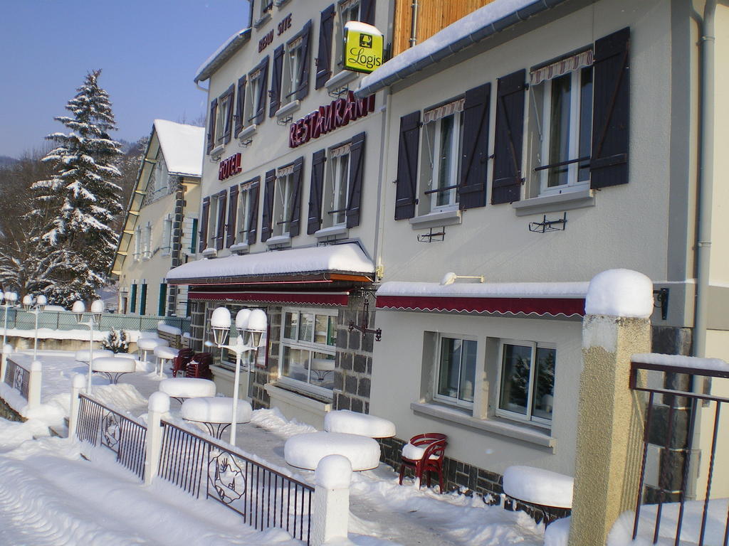Logis Hotel Le Beau Site Chambon-sur-Lac Exterior photo